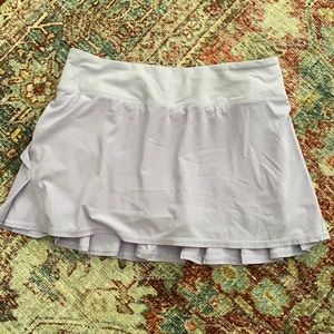 Purple two-ruffle skirt by lululemon